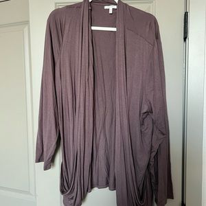 Purple Cardigan